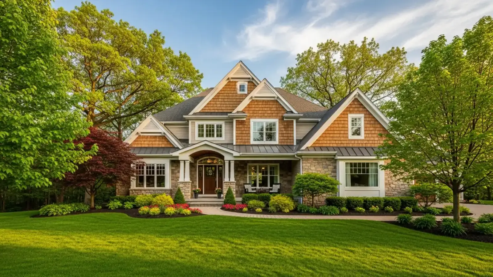 House cleaning in Hartland, MI — freshly cleaned home exterior